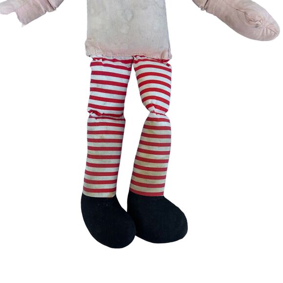 Raggedy Ann Doll Vintage 18" Unbranded I Love You Heart No Clothes Cute Floppy - Picture 8 of 13